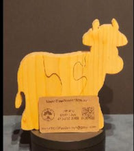 Load image into Gallery viewer, Toddler Puzzle Cow
